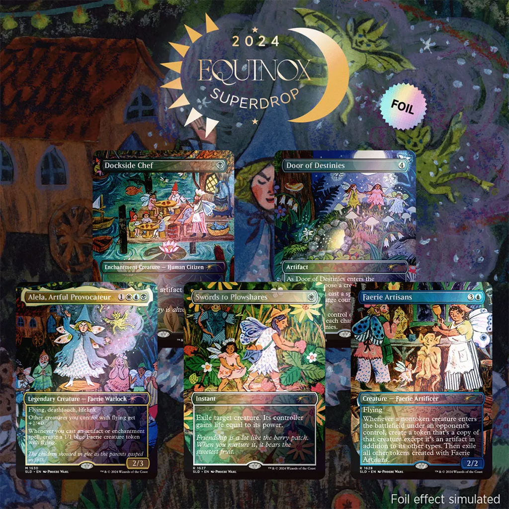 Secret Lair Drop - Featuring: Phoebe Wahl [Rainbow Foil Edition]