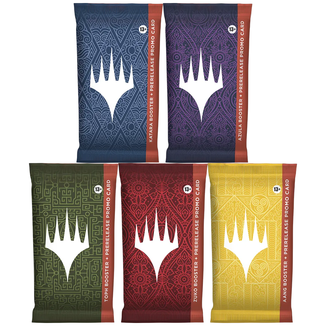 Magic: The Gathering - Universes Beyond - Avatar: The Last Airbender Prerelease Pack [Set of 5]