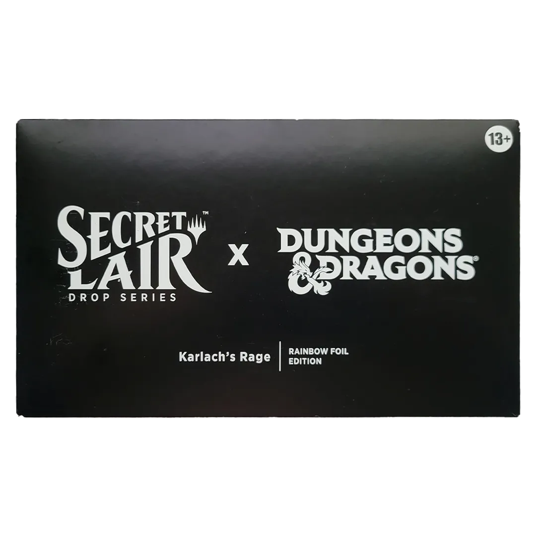 Secret Lair Drop: Dungeons & Dragons - Karlach's Rage [Rainbow Foil Edition]